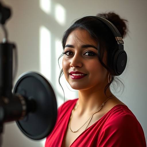 Portrait of Samira Khan, Vocal Producer