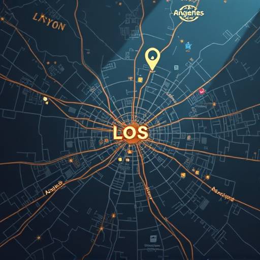 Thumbnail of a map showing the location of Sonic Sanctuary Studios in Los Angeles